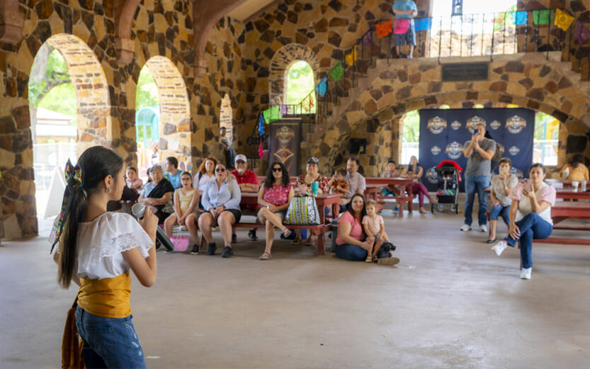 event inside Joske Pavilion