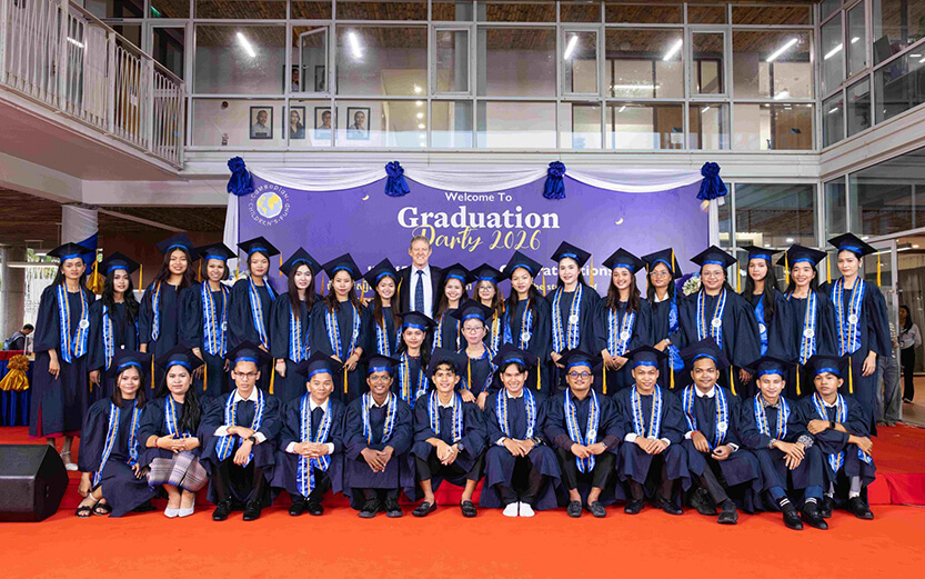 graduation ceremony for the Neeson Cripps Academy