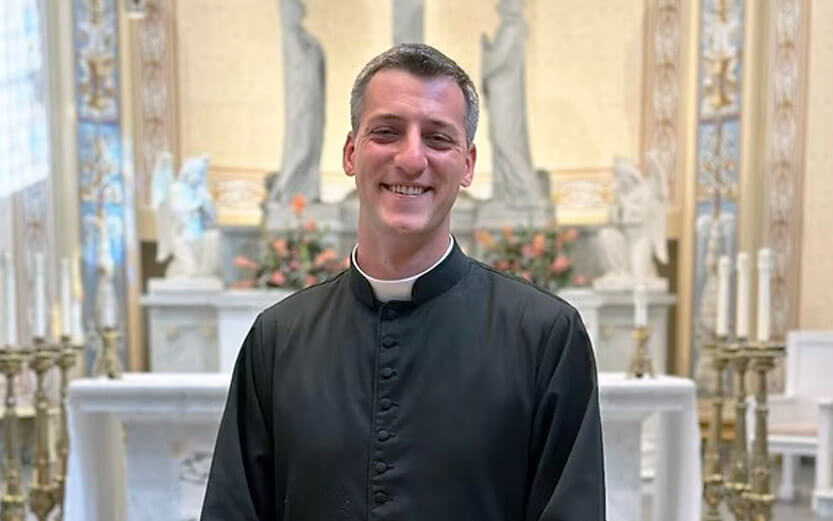 the associate pastor smiling