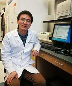 ADA-funded researcher Jun Zou, PhD
