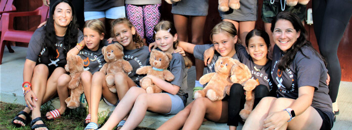 girls camp build-a-bear activity