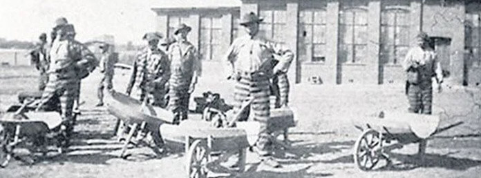 Chattahoochie Brick Company historical black and white photo