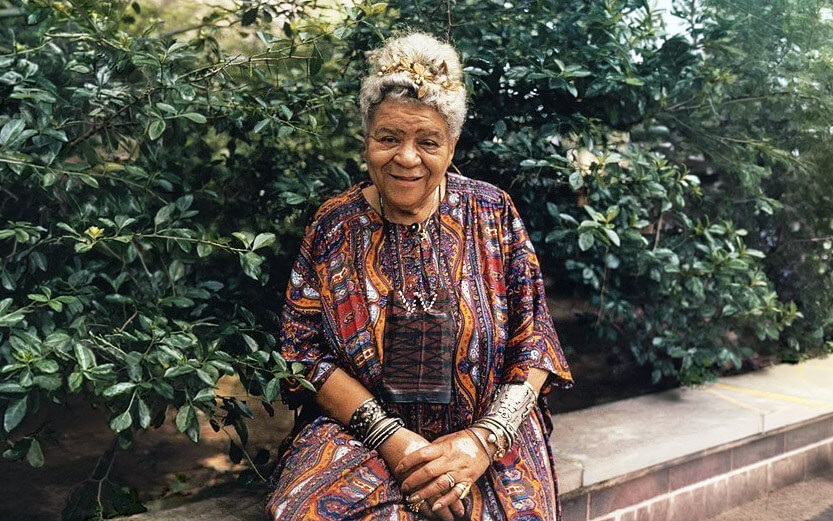 Queen Mother Moore portrait