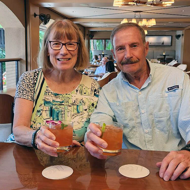 donors Pat and Joe
