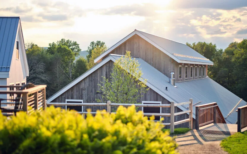 building on the High Watch campus