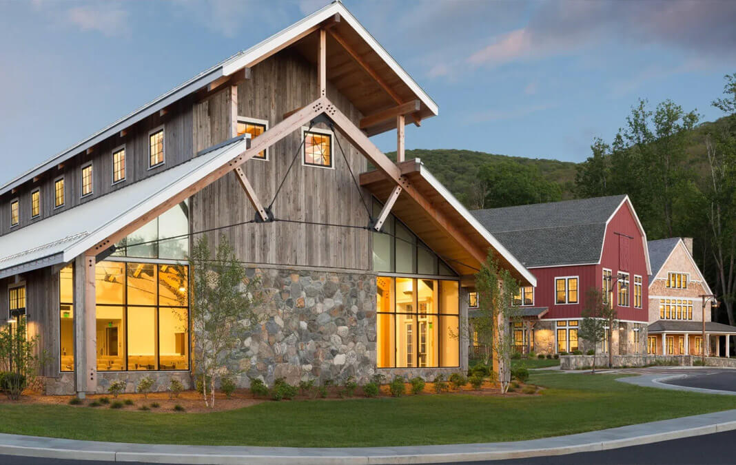 building on the High Watch campus