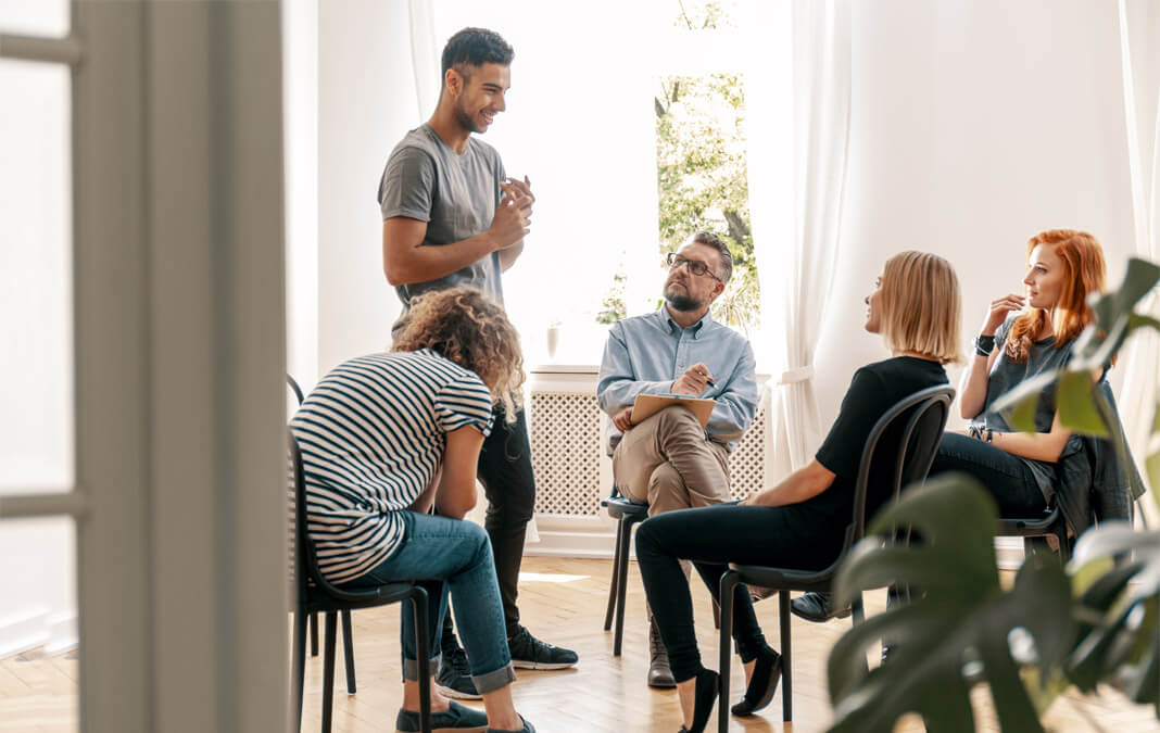 group therapy session