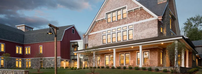 building on the High Watch campus