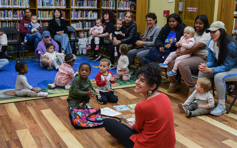 Born To Read event at Jersey City Free Public Library