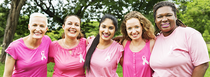 Breast Cancer Care Female Support Charity Concept