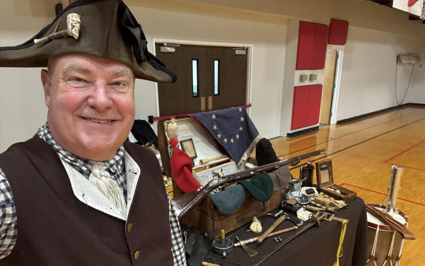 Rev War in a Trunk with the Oldham County History Center’s Revolutionary War Field Days
