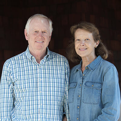 Donors GEORGE ’72 and SUE CADY P’08, ’11