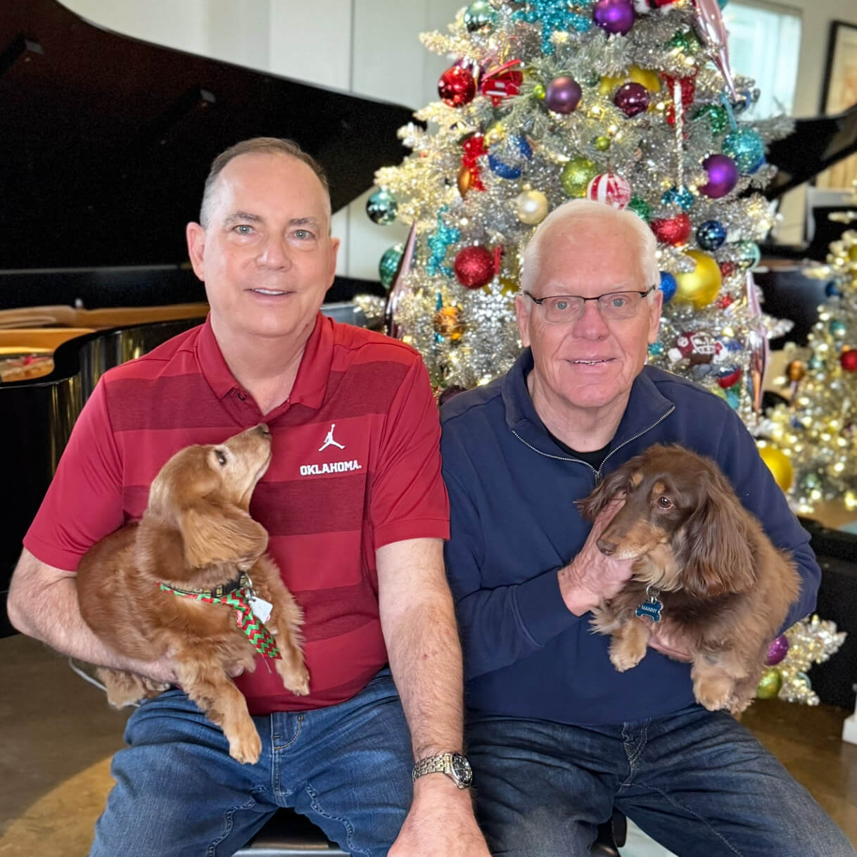 donor J Spencer Thompson and Brian Becker