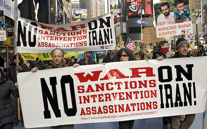 people marching in protest