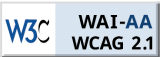 WCAG 2.1 Level AA compliant