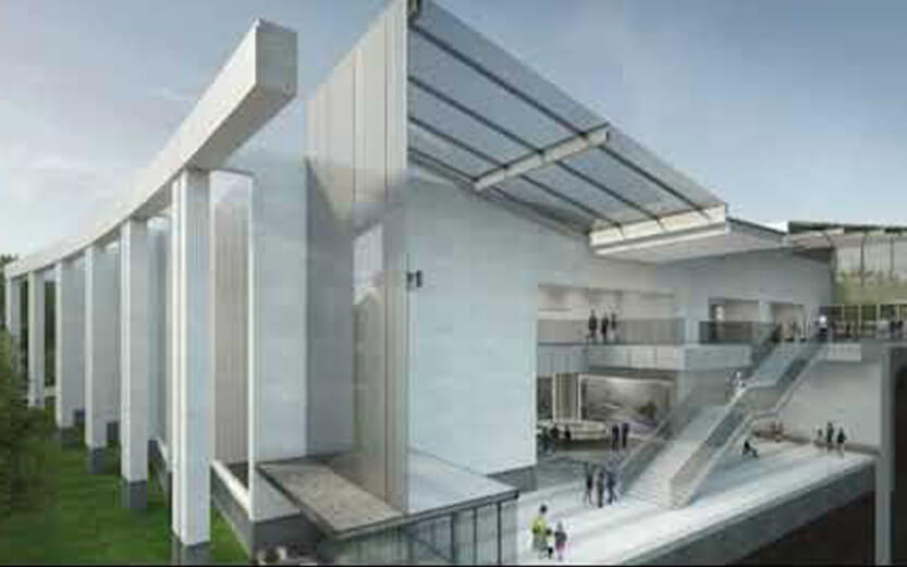Pentagon Memorial Visitor Center rendering