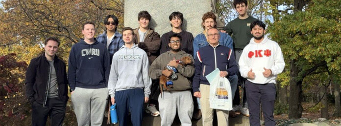 group of PKP brothers outdoors