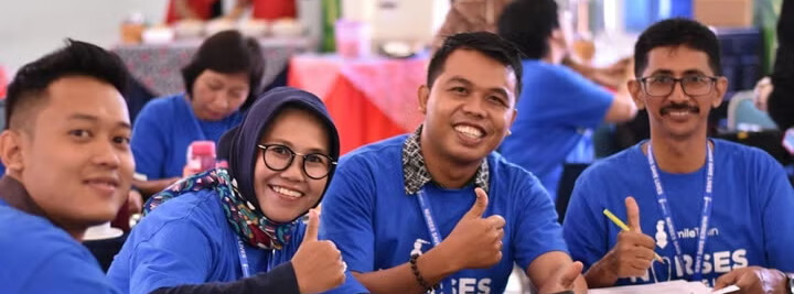 Group of volunteers