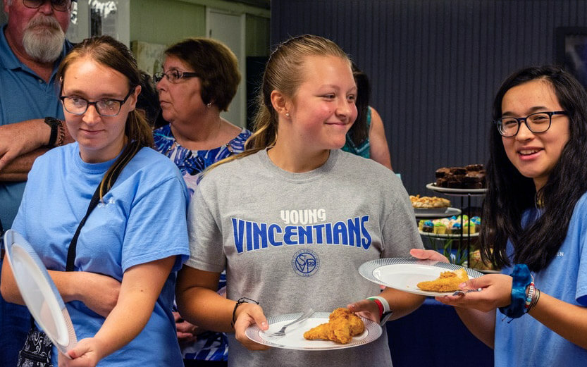 a Young Vincentians event
