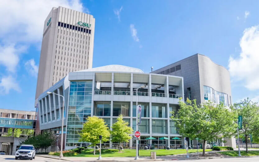 the CSU building