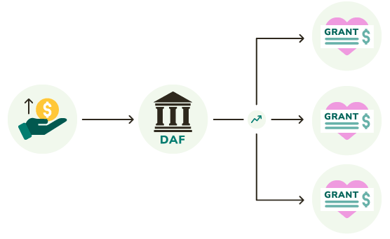donor advised funds illustration