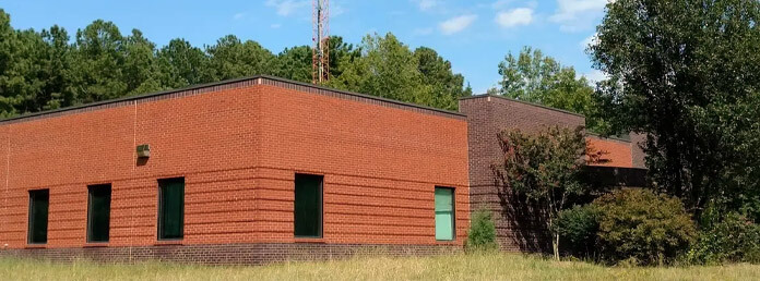 exterior shot of the WCPE radio station building